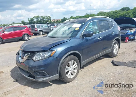 2016 Nissan Rogue Sv from USA, damaged, VIN KNMAT2MT1GP697739